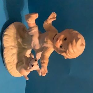 WHIMSICLE BOY AND PUPPY FROM MARQUISE COLLECTION